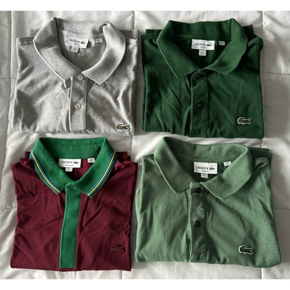 Lacoste - Polo Set - size 5/slim fit (bottom left - regular fit) - Picture 1 of 1